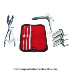 Hegar uterine dilator 3 pieces set,3-4, 5-6, 13-14, mathieu, grave large, collin 3pcs